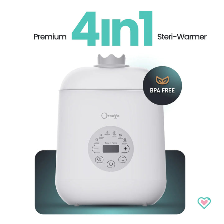 Ornavo Premium 4-in-1 Feeder Warmer and Sterilizer at Zubaidas Official Pakistan