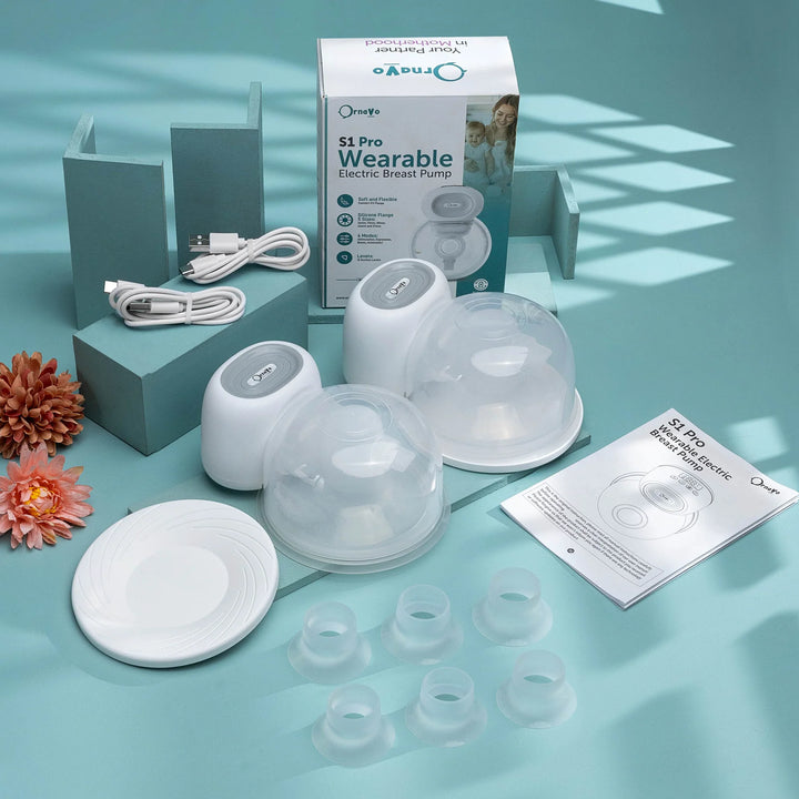 Ornavo S1 Pro Wearable Breast Pump at Zubaidas Mother Shop Pakistan
