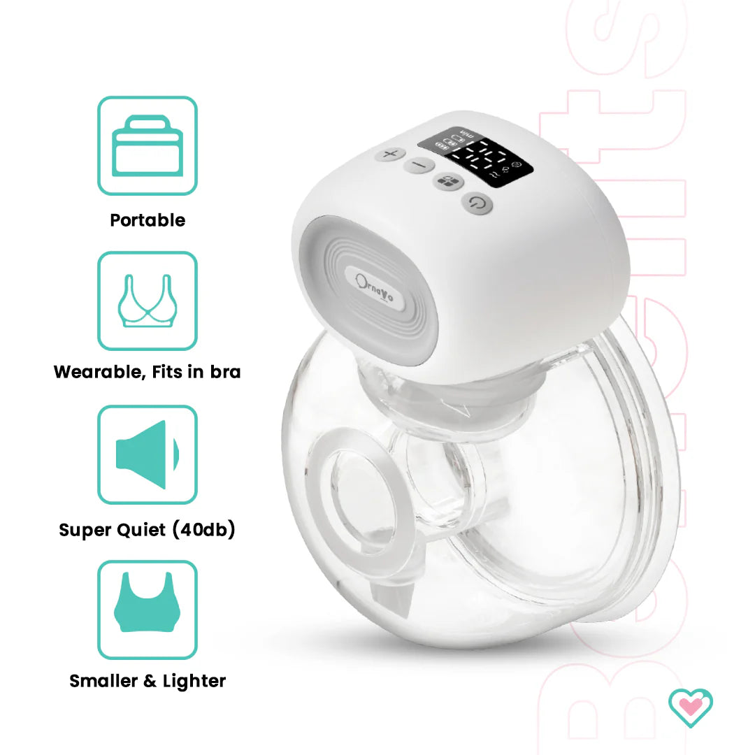 Ornavo S1 Pro Wearable Breast Pump at Zubaidas Best Online Baby Store in Pakistan