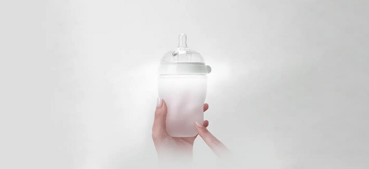 Ornavo Squishy Silicone Baby Feeder Bottle Soft Anti-Colic Breast-Like Feel at Zubaidas Mothershop Pakistan