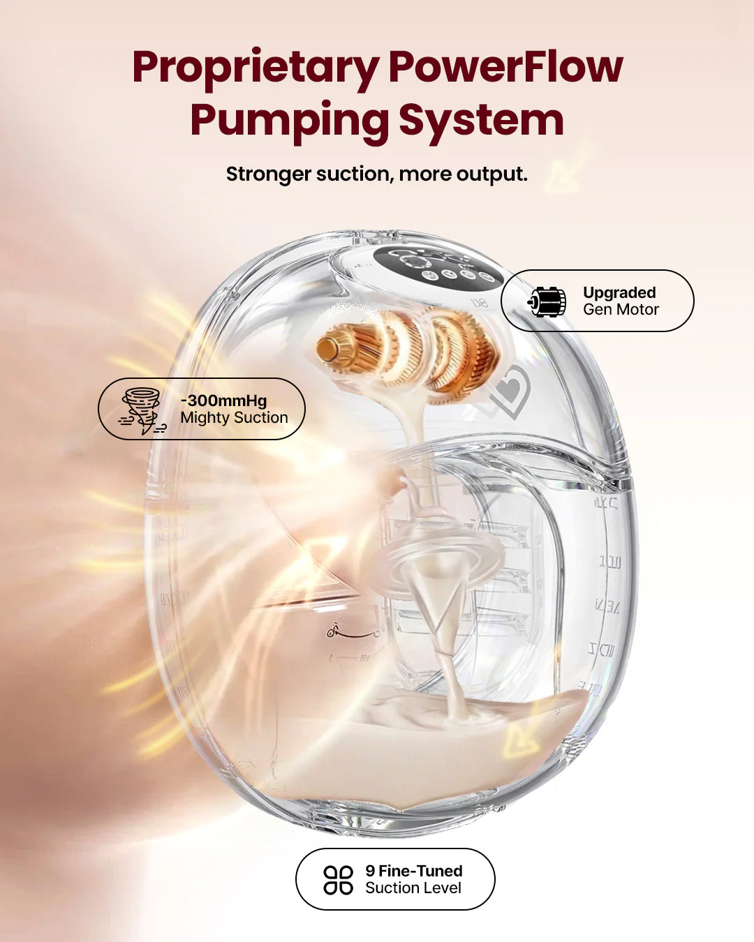 Ornavo X1 Premium Wearable Breast Pump at Zubaidas Online Pakistan