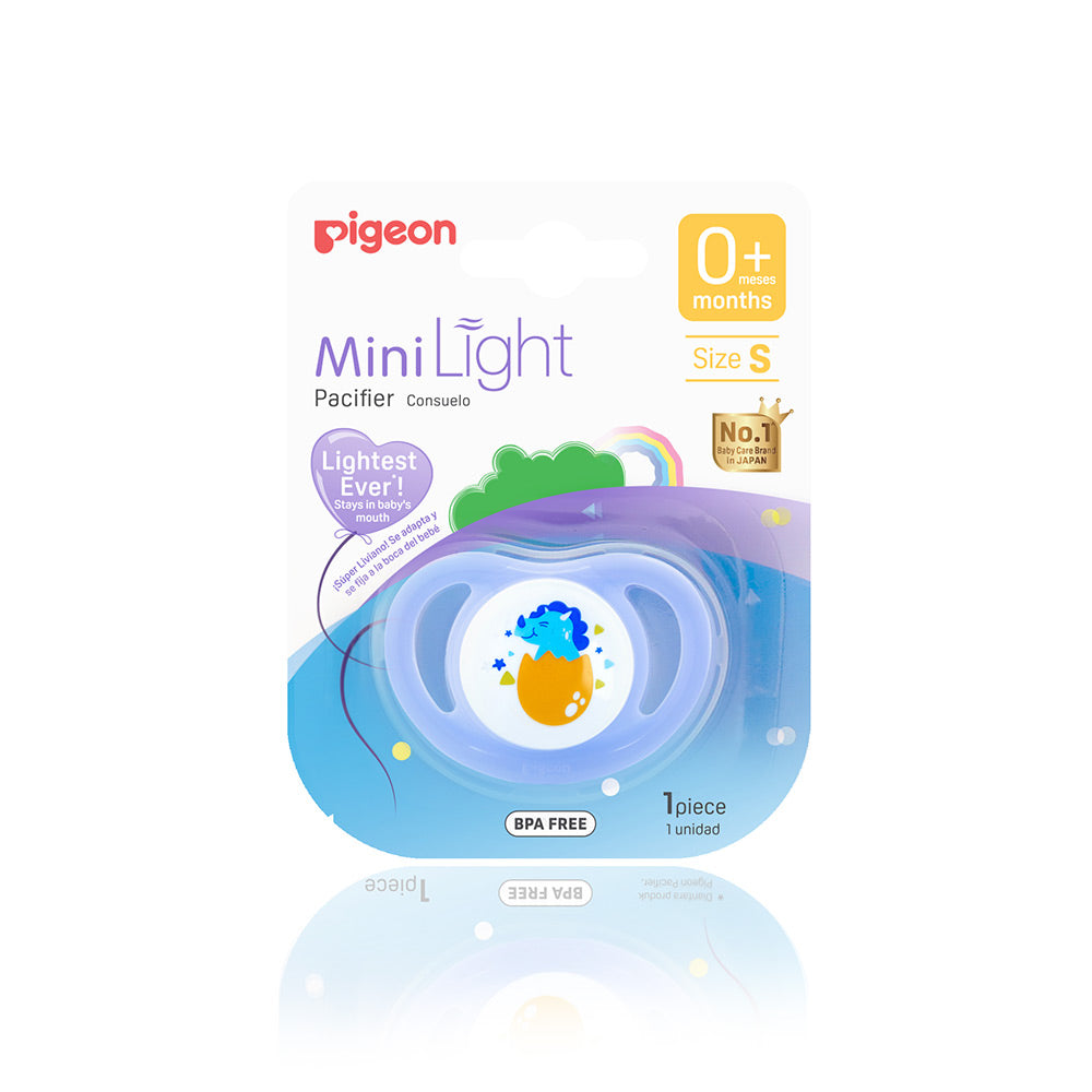 Zubaida's Pigeon Mini Light Pacifier (S) Boy-Dino Egg - N79919