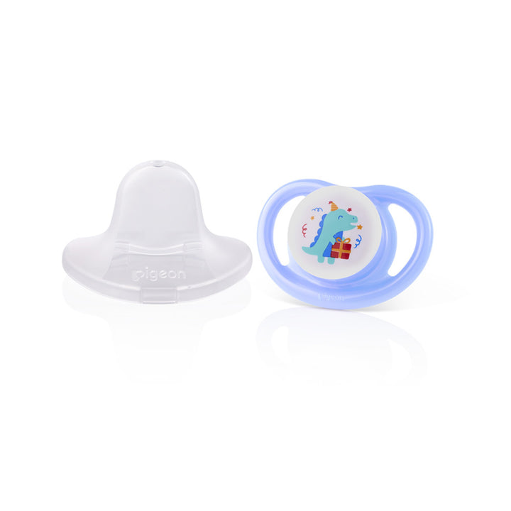 Zubaida's Pigeon Mini Light Pacifier (M) Boy-Dino Bday - N79922