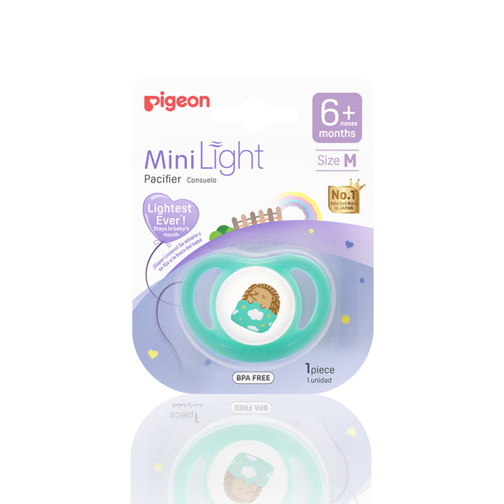 Zubaida's Pigeon Mini Light Pacifier (M) Unisex-Hedgehog - N79924