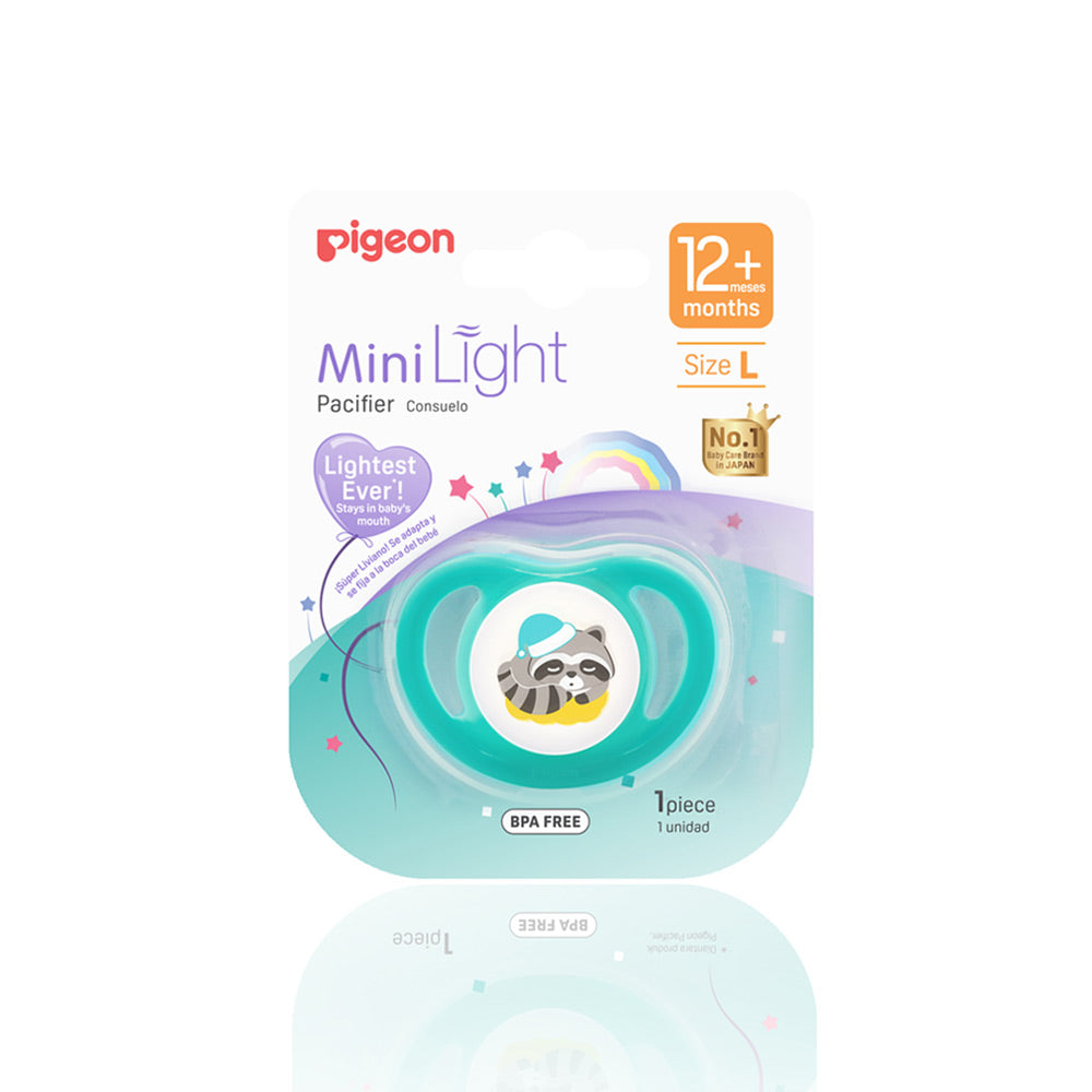 Zubaida's Pigeon Mini Light Pacifier (L) Unisex-Raccoon - N79927