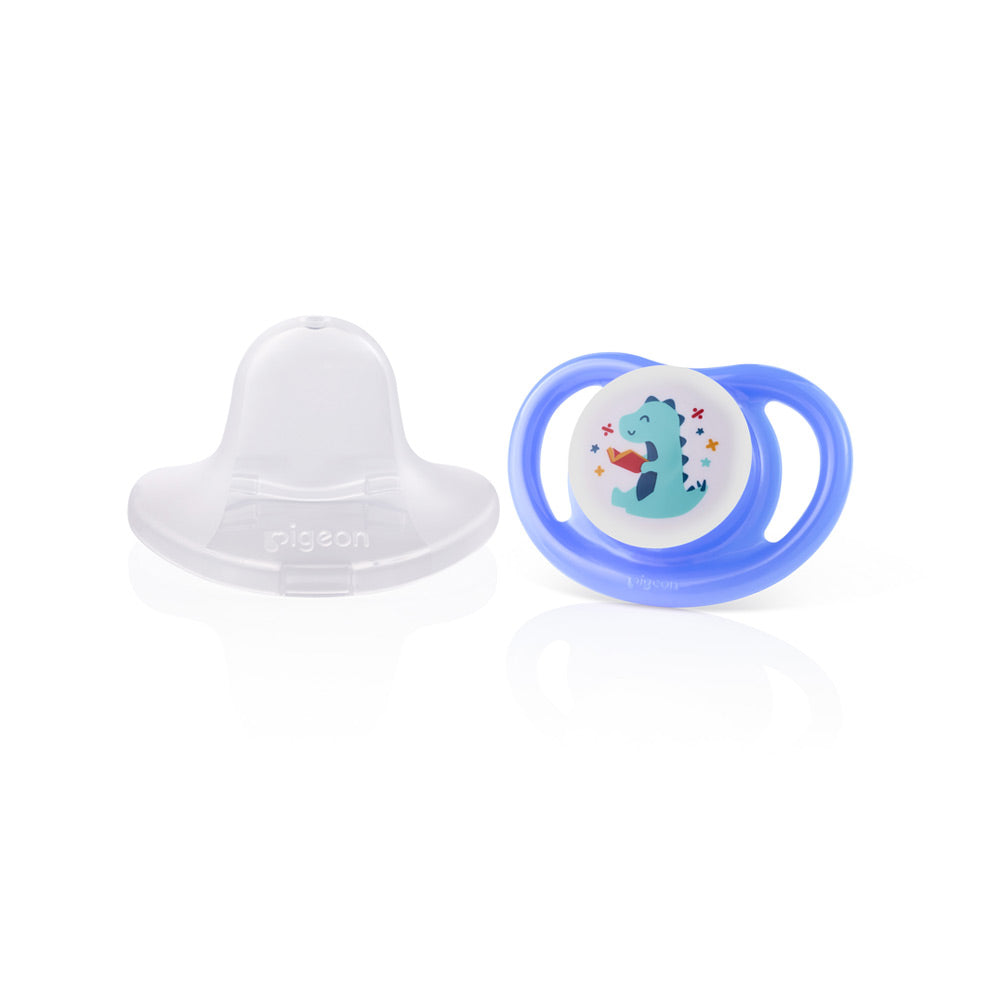 Zubaida's Pigeon Pacifier PK-2 (L) – Dino Read & Raccoon - N79930 - Zubaidas Official™