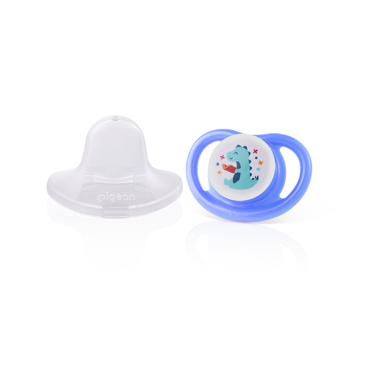 Zubaida's Pigeon Pacifier PK-2 (L) – Dino Read & Raccoon - N79930 - Zubaidas Official™