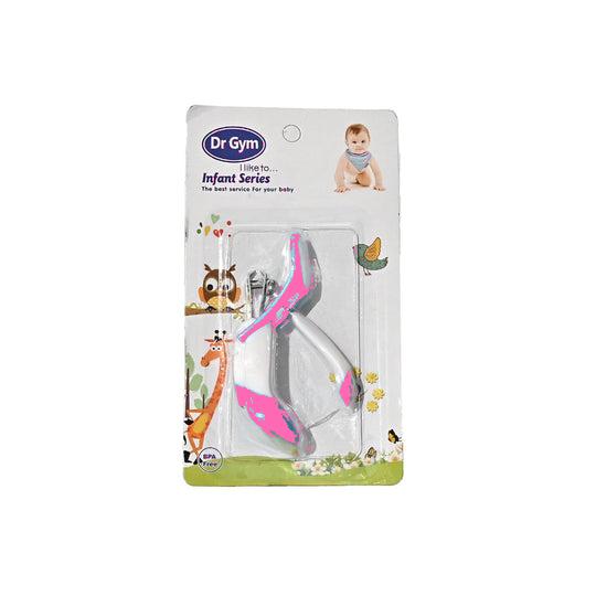 Zubaida's Dr Gym Baby Safety Nail Clipper with Magnifier - Pink - TGC-DG706 - Zubaidas Official™