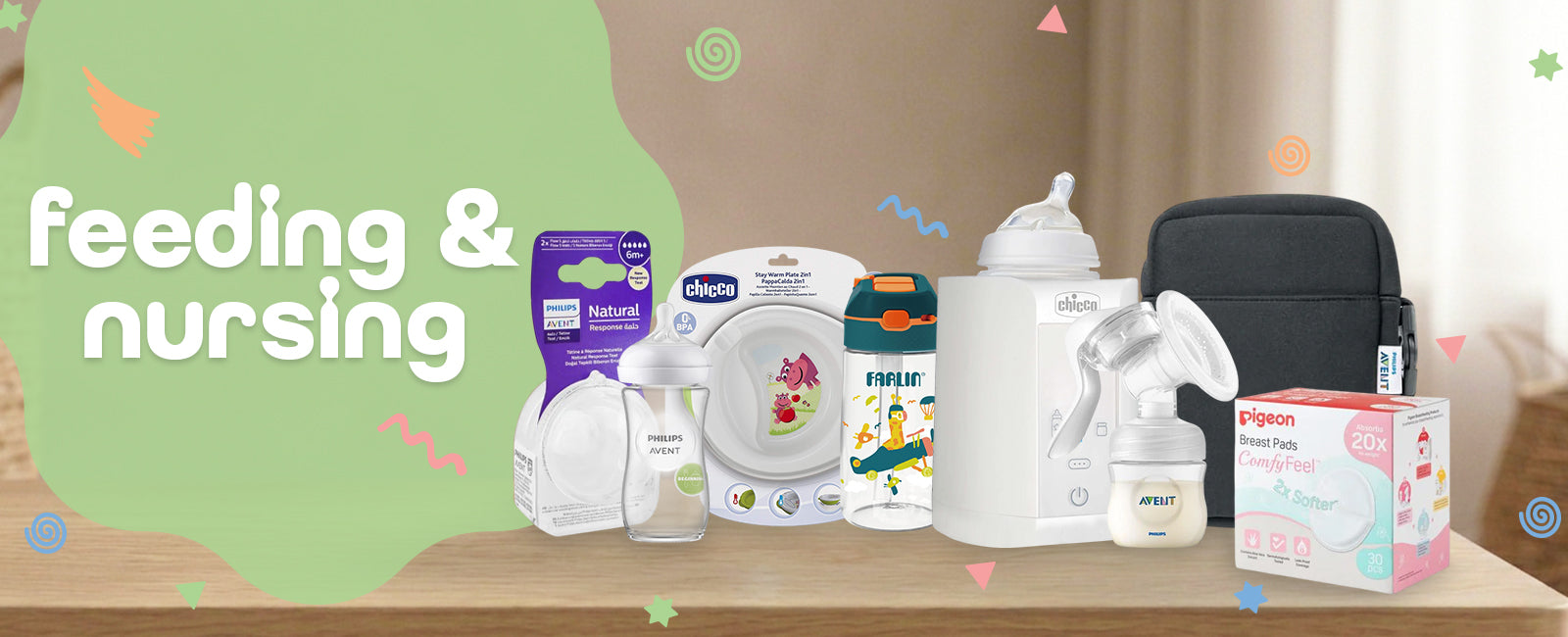 Pakistan's Biggest Baby Feeding and Nursing Collection at Zubaidas Babyshop Pakistan