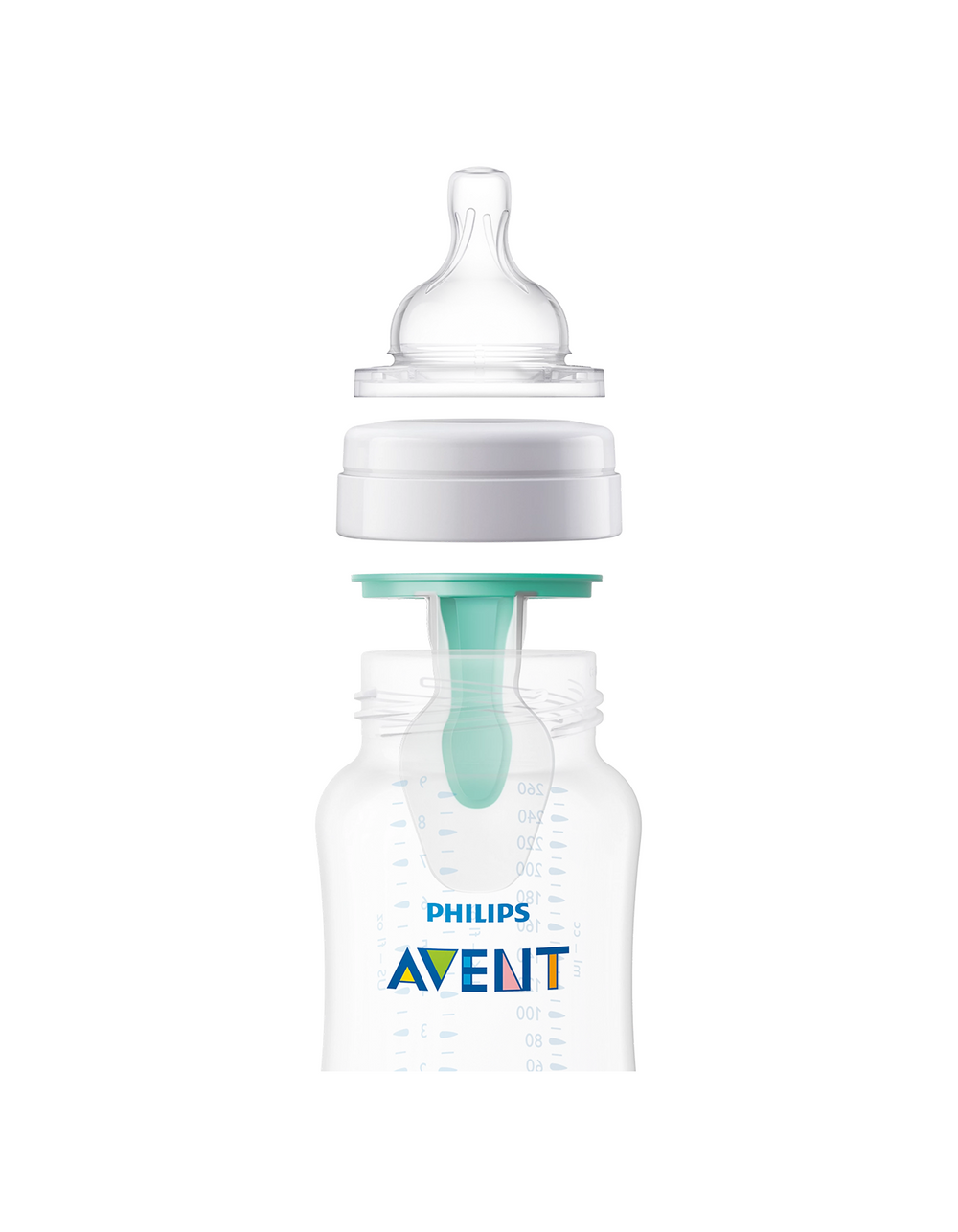 Philips Avent Anti-Colic Bottle PP 125ML Kepler SCF810/14 at Zubaidas Official™