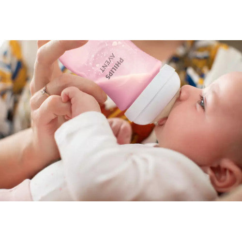 Philips Avent Natural Response 260ml Baby bottle Pink SCY903/11 at Zubaidas Official™ Pakistan