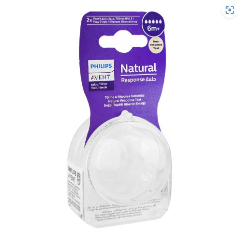Philips Avent Natural Response 6m+ Nipple Pack of 2 SCY965/02. Shop Online at Zubaidas Official™ - Pakistan’s No. 1 and the most trusted baby and kids store for over 50 years. Nationwide delivery.