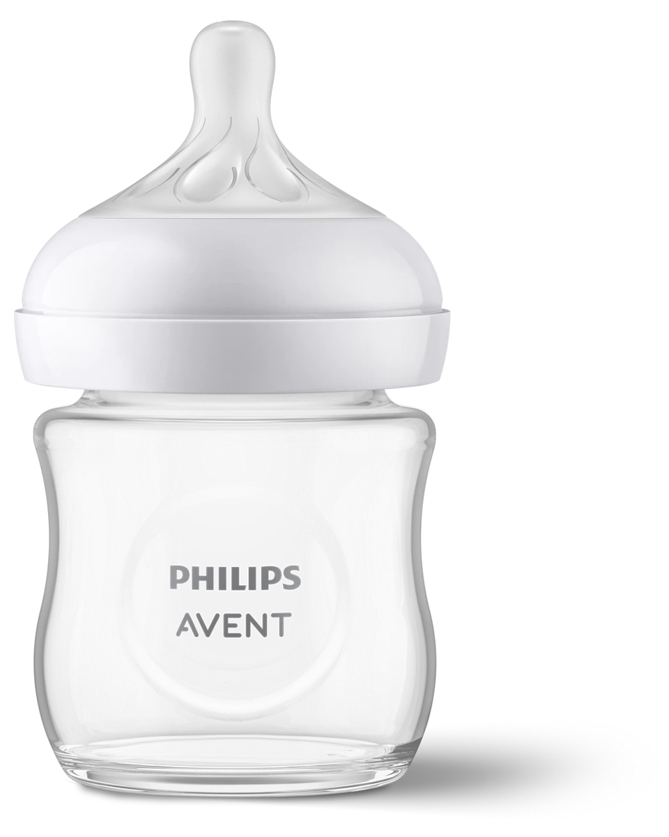 Philips Avent Natural Response Glass Bottle 4oz/120ml SCY930/01 at Zubaidas Official™ Pakistan