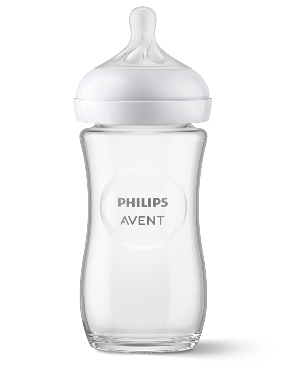 Philips Avent Natural Response Glass Bottle 8 OZ /240 ML SCY933/01. Shop Online at Zubaidas Official™ - Pakistan’s No. 1 and the most trusted baby and kids store for over 50 years. Nationwide delivery. Best prices.