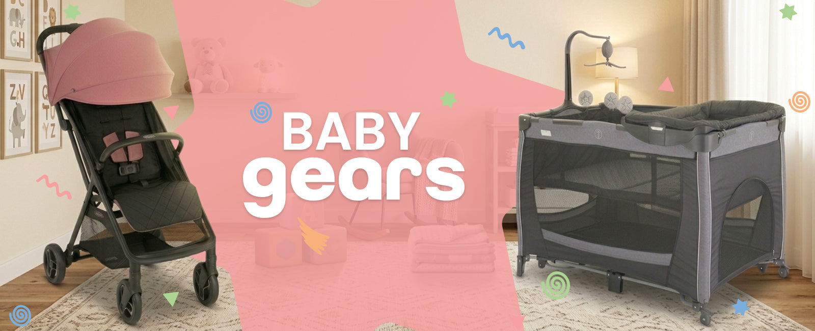 Premium Smart and Safe Baby Gears at Zubaidas Babyshop Pakistan