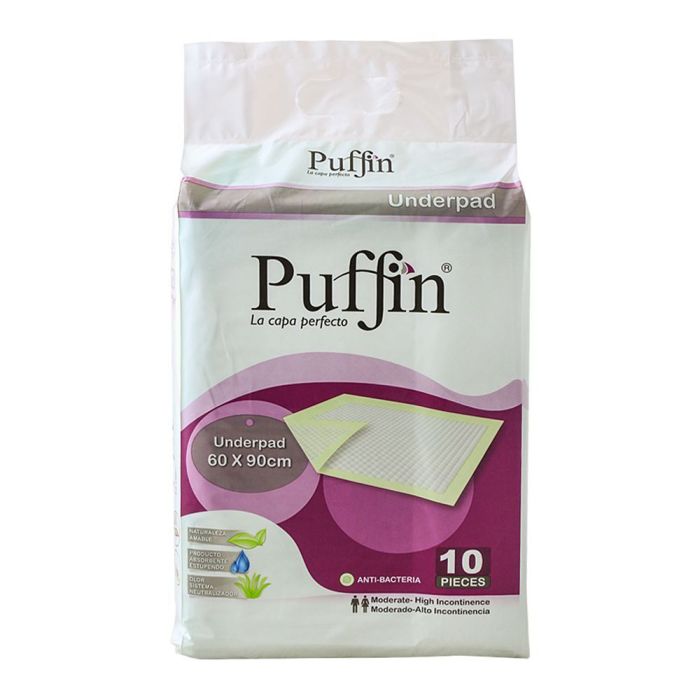 Puffin Disposable Underpad Dignity Sheet 10 Pieces at Zubaidas