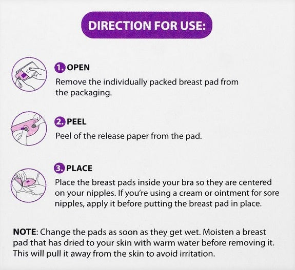 Puffin Premium Disposable Breast Nursing Pads Pack of 12 at Zubaidas Best Online Baby and Kids Store in Pakistan