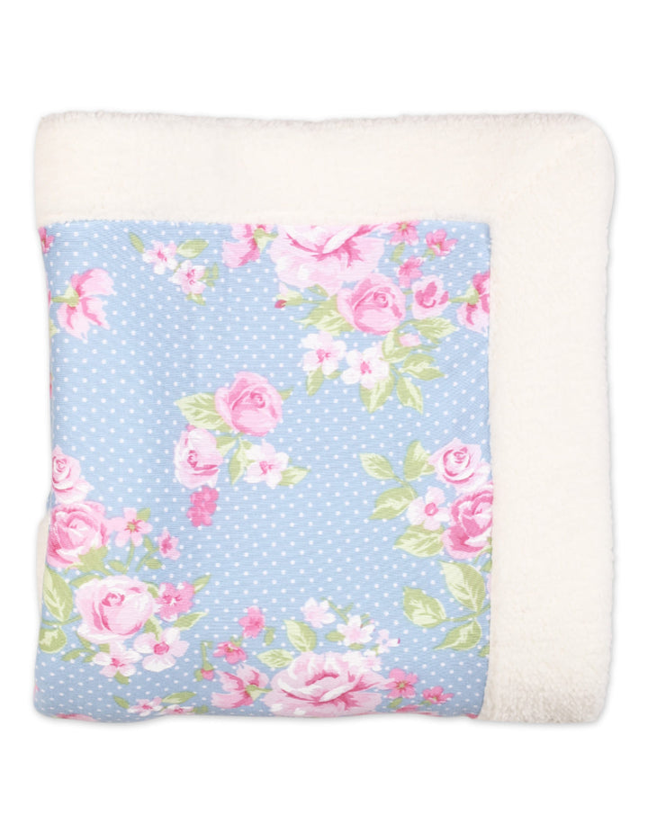 Reversible Multi-Purpose Baby Blanket Dots and Flowers at Zubaidas® - Pakistan’s No. 1 and the most trusted baby and kids store for over 50 years. Shop Online. Nationwide Delivery. Best Prices.