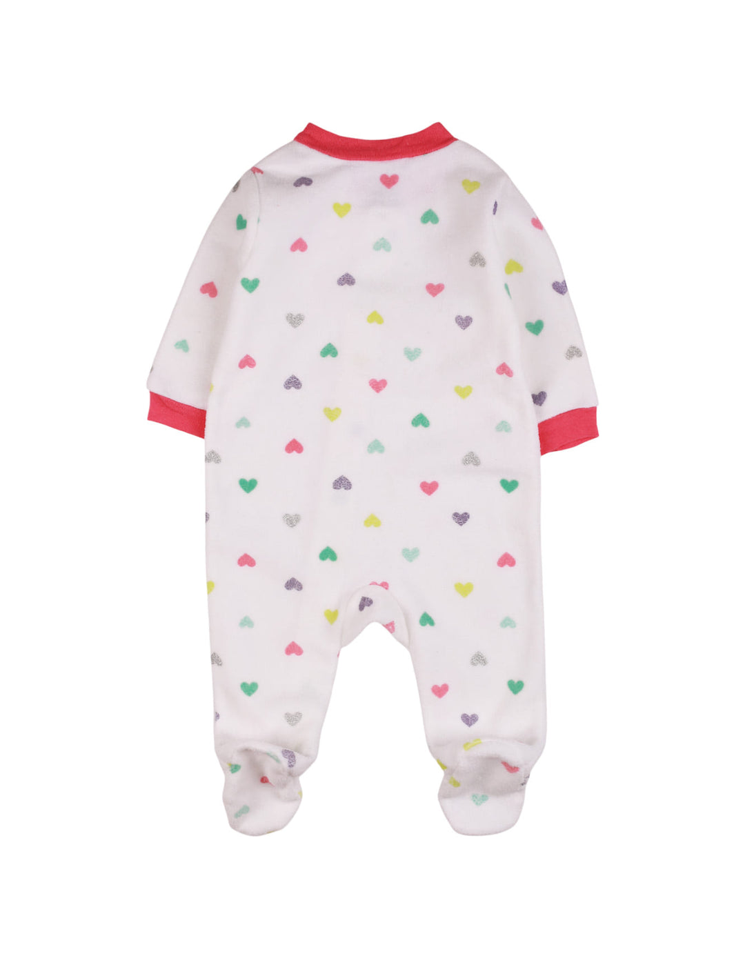 Romper Fleece Multi Hearts at Zubaidas® - Pakistan’s No. 1 and the most trusted baby and kids store for over 50 years. Shop Online. Nationwide Delivery. Best Prices.