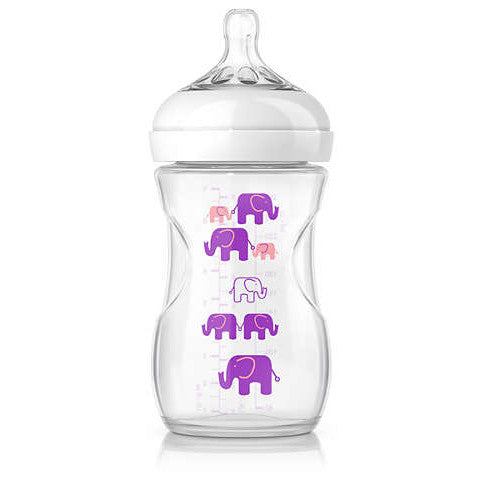 Philips Avent Natural 260ML Elephant Design Gift Set (SCD628/13)