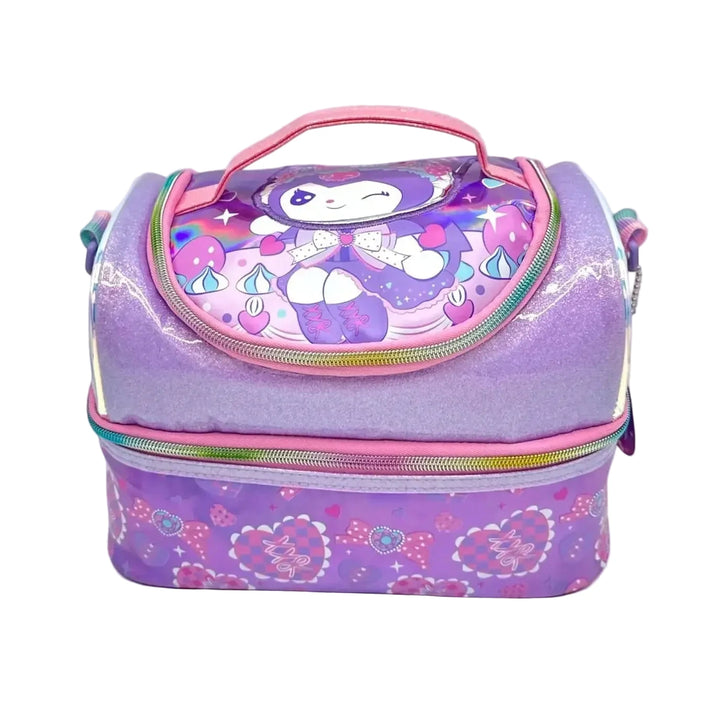 Sanrio Kuromi Double Decker Insulated Lunch Bag 2058 at Zubaidas Official Pakistan