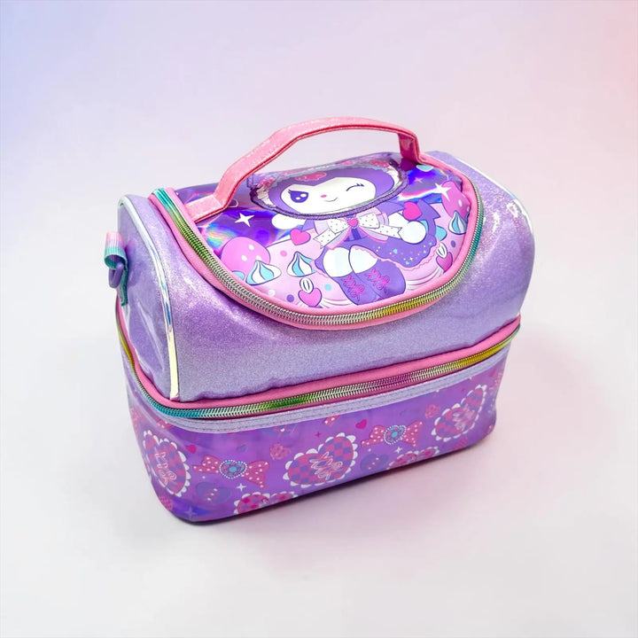 Sanrio Kuromi Double Decker Insulated Lunch Bag 2058 at Zubaidas Online Pakistan