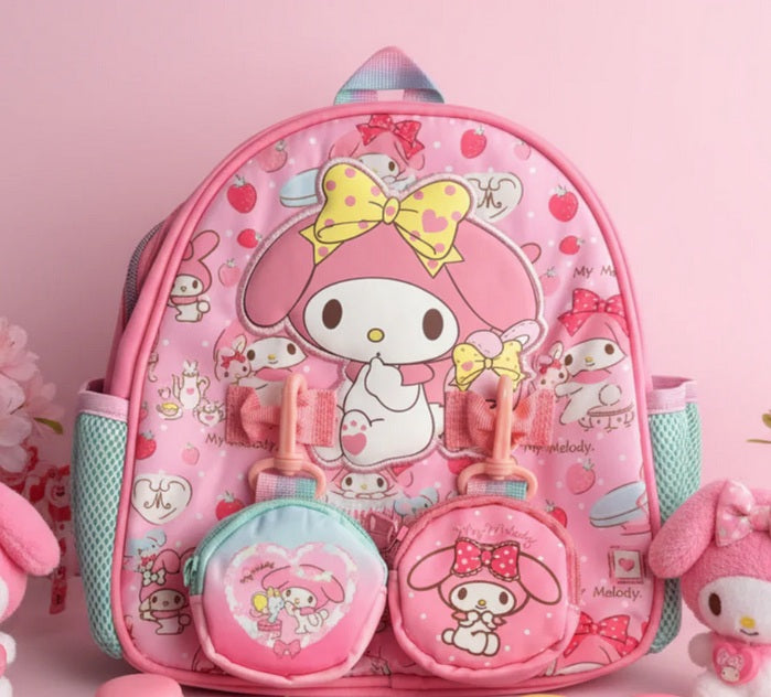 Sanrio Preschool Bag My Melody Backpack 12 inches 2054 at Zubaidas Official Pakistan