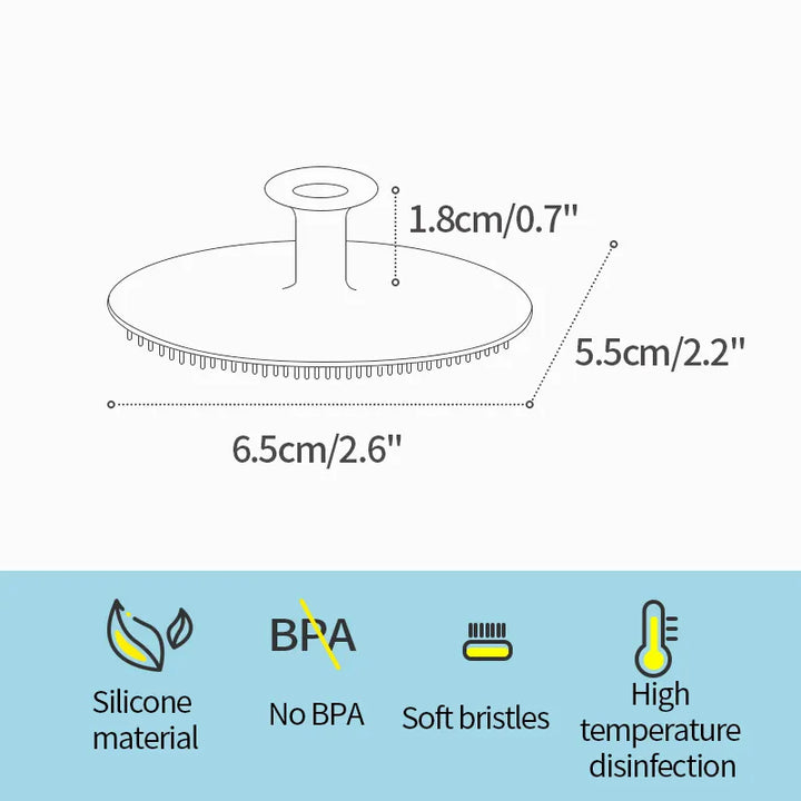 Zubaida's Silicone Baby Bath Brush - TGC-706 - Zubaidas Official™