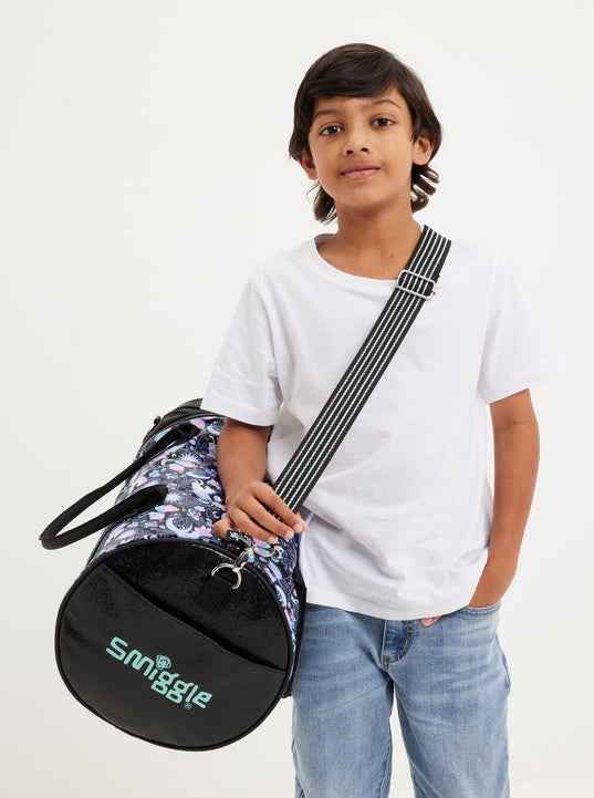 Smiggle Black 2 in 1 Super Charge Gym Bag at Zubaidas Online Pakistan
