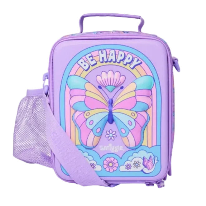Smiggle Butterfly Be Happy Hardtop 3D Insulated Lunch Bag at Zubaidas