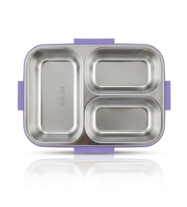 Smiggle Butterfly Trio Large Stainless Steel See Me Bento Lunch Box 750 ML SM262198 at Zubaidas Official Pakistan 