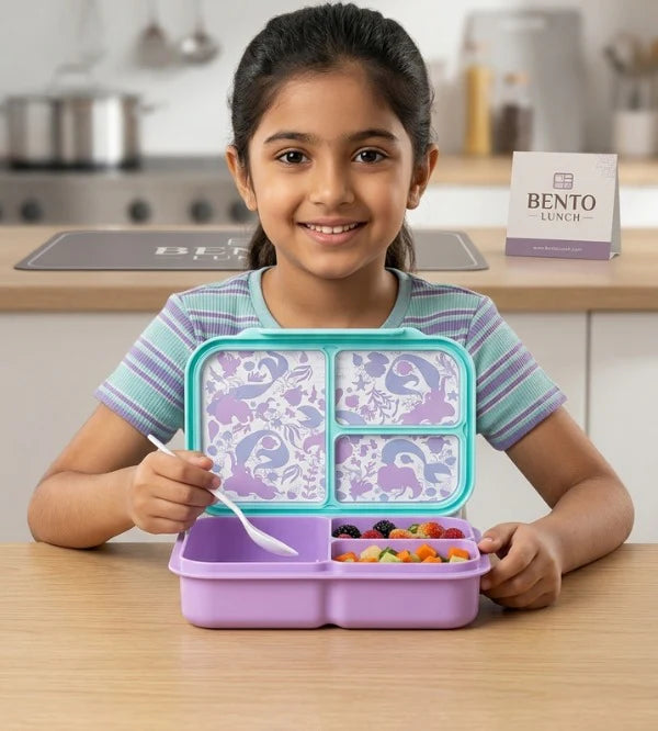 Smiggle Disney Mermaid Trio Large BPA and Phthalates Free Bento Plastic Lunch Box 1200 ML SM254098 at Zubaidas Official Pakistan