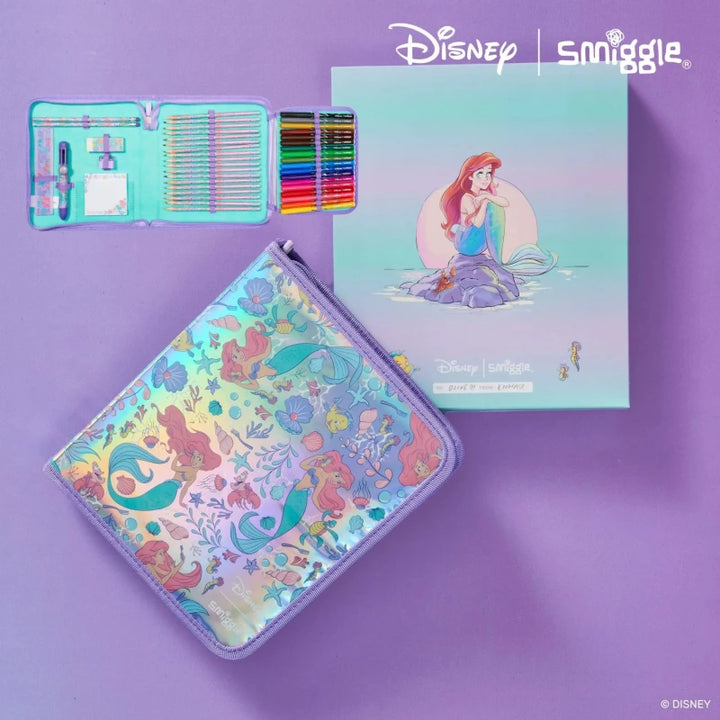 Smiggle Disney Princess Hardtop Art Supplies Kit at Zubaidas Best Online Baby and Kids Store in Pakistan for over 50 years