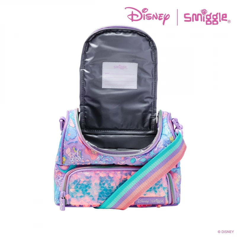 Smiggle Disney Princess Little Mermaid Double Decker Insulated Lunch Bag at Zubaidas Official Pakistan