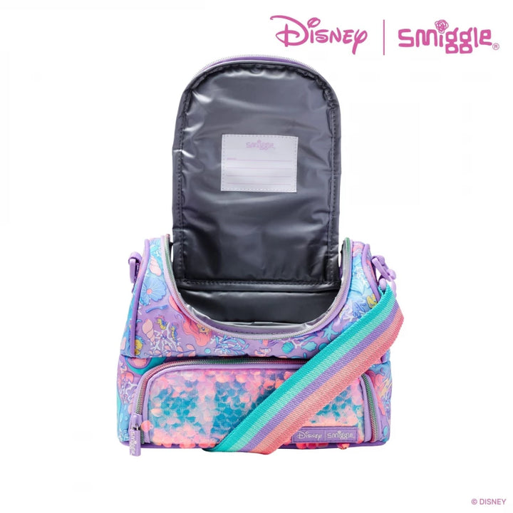 Smiggle Disney Princess Little Mermaid Double Decker Insulated Lunch Bag at Zubaidas Official Pakistan