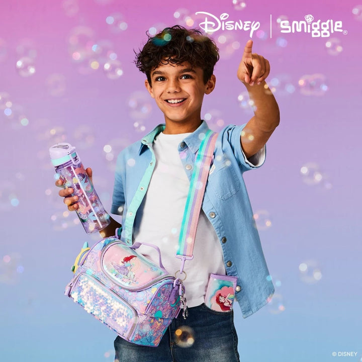 Smiggle Disney Princess Little Mermaid Double Decker Insulated Lunch Bag at Zubaidas Number 1 Online Baby and Kids Store in Pakistan for over 50 years
