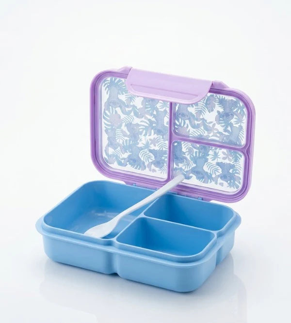 Smiggle Disney Stitch Trio Large BPA and Phthalates Free Bento Plastic Lunch Box 1200 ML SM254098 at Zubaidas Online Pakistan