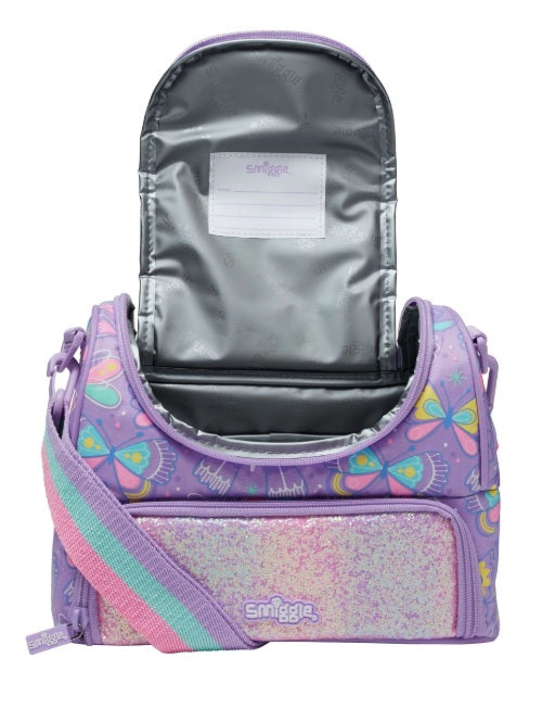 Smiggle Double Decker Butterfly Insulated Lunch Bag at Zubaidas Official Pakistan