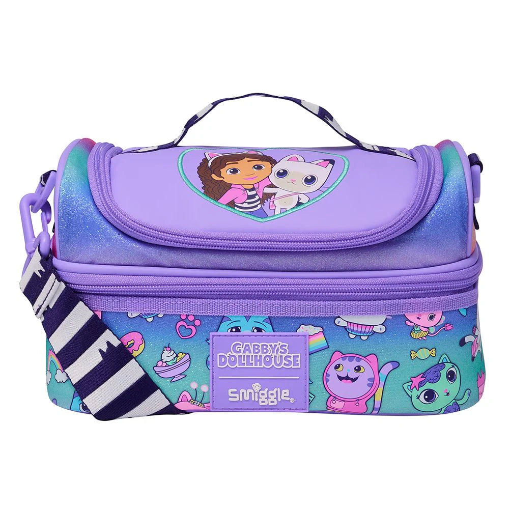 Smiggle Double Decker Gabbys Dollhouse Insulated Lunch Bag at Zubaidas