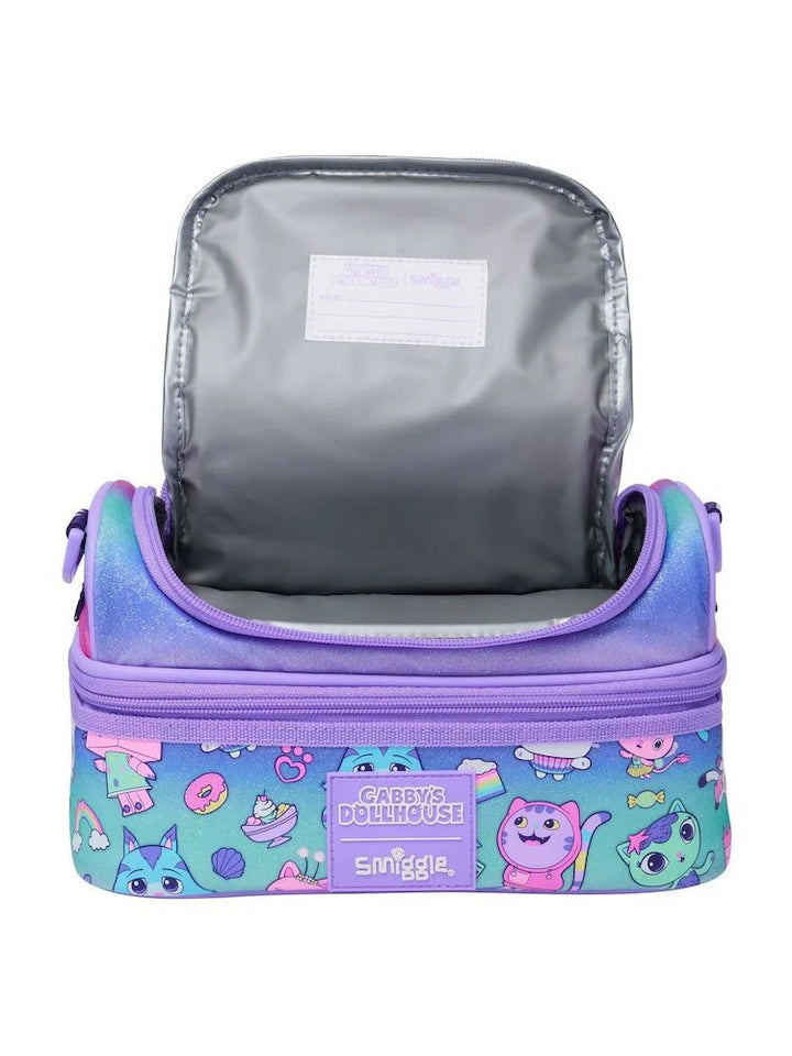Smiggle Double Decker Gabbys Dollhouse Insulated Lunch Bag at Zubaidas Official Pakistan