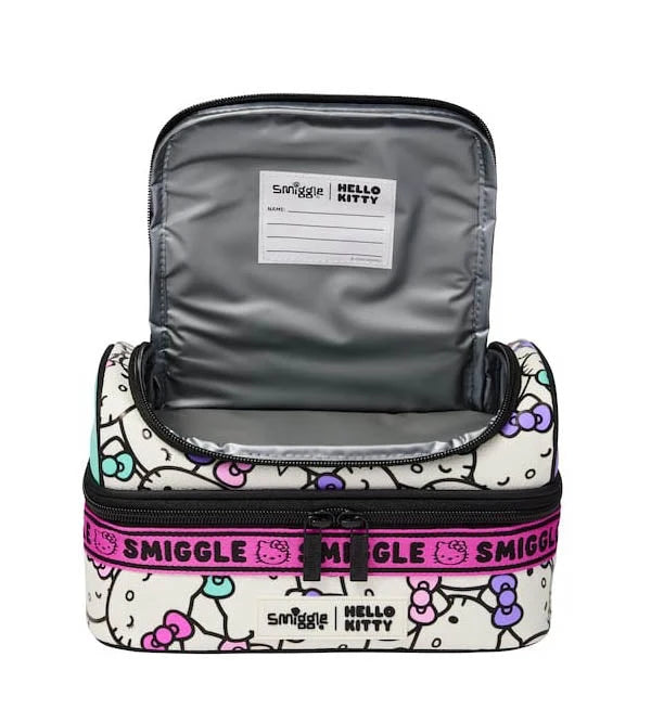 Smiggle Double Decker Hello Kitty Insulated Lunch Bag at Zubaidas Official Pakistan