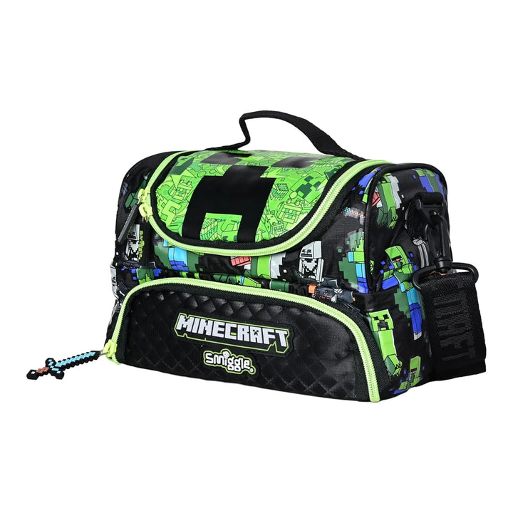 Smiggle Double Decker Minecraft Insulated Lunch Bag at Zubaidas Best Online School Store in Pakistan for over 50 years