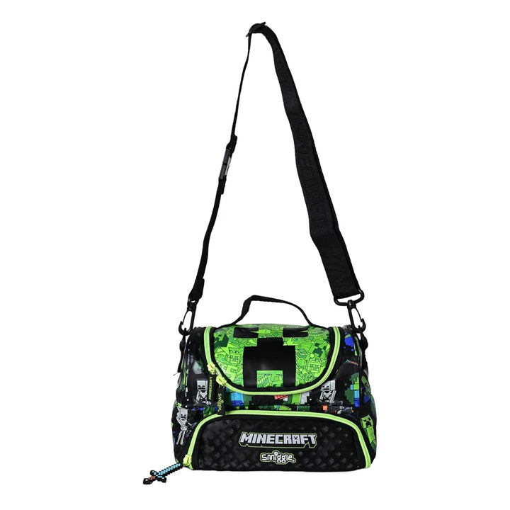 Smiggle Double Decker Minecraft Insulated Lunch Bag at Zubaidas No 1 Online School Store in Pakistan for over 50 years