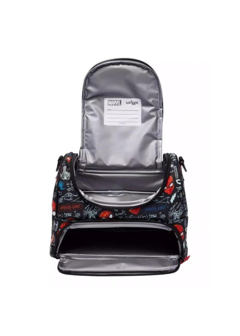 Smiggle Double Decker Spiderman Insulated Lunch Bag at Zubaidas Official Pakistan