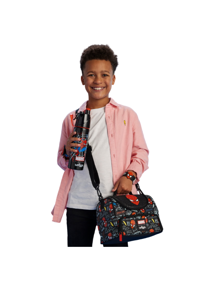 Smiggle Double Decker Spiderman Insulated Lunch Bag at Zubaidas No 1 Online Baby and Kids Store in Pakistan for over 50 years