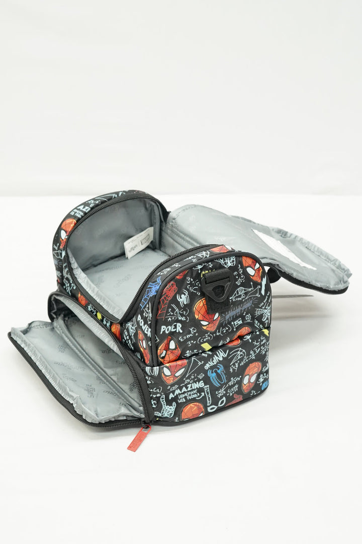 Smiggle Double Decker Spiderman Insulated Lunch Bag at Zubaidas Online Pakistan