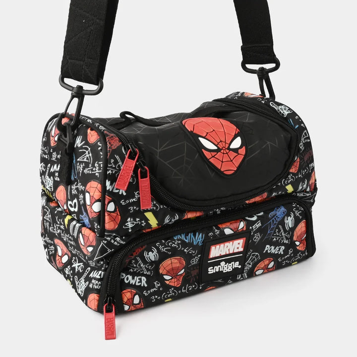 Smiggle Double Decker Spiderman Insulated Lunch Bag at Zubaidas Best Online School Store in Pakistan for over 50 years