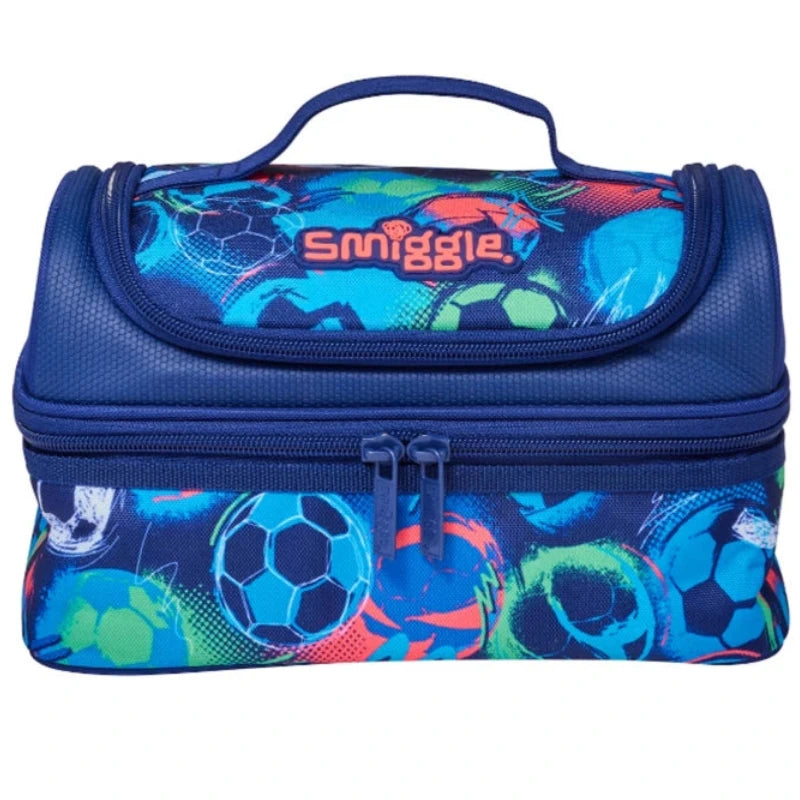Smiggle Football Double Decker Insulated Lunch Bag at Zubaidas Number 1 Online Baby and Kids Store in Pakistan for over 50 years