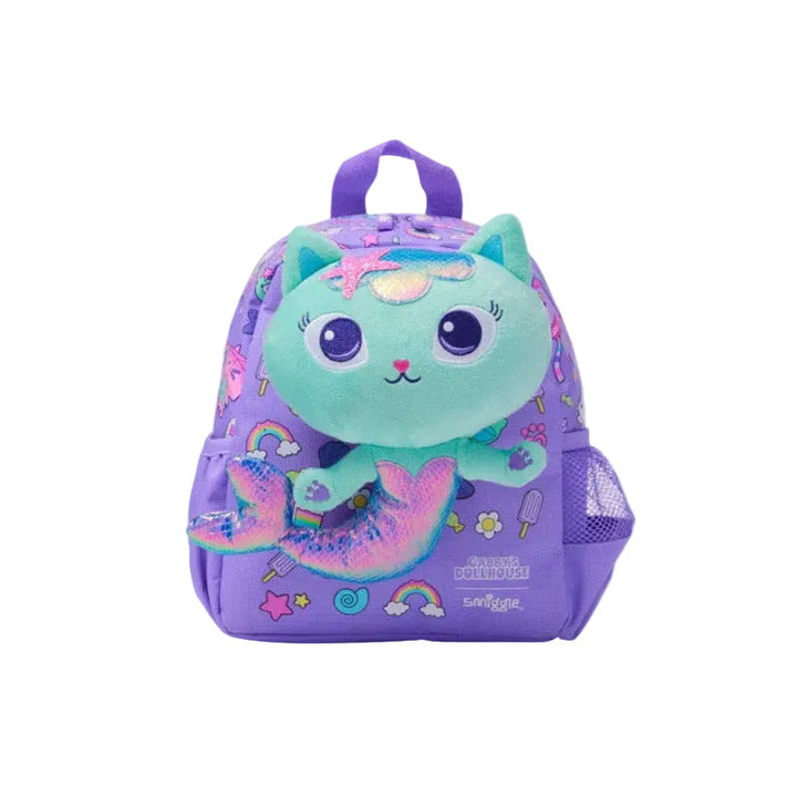 Smiggle Gabbys Dollhouse Mermaid Cat Plush Stuff Bag at Zubaidas