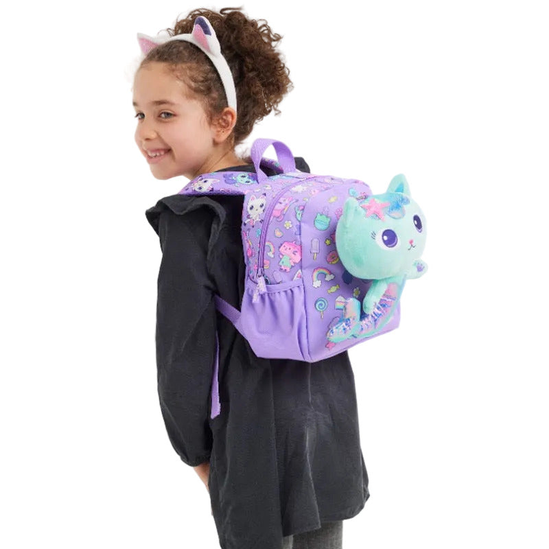 Smiggle Gabbys Dollhouse Mermaid Cat Plush Stuff Bag at Zubaidas Official Pakistan